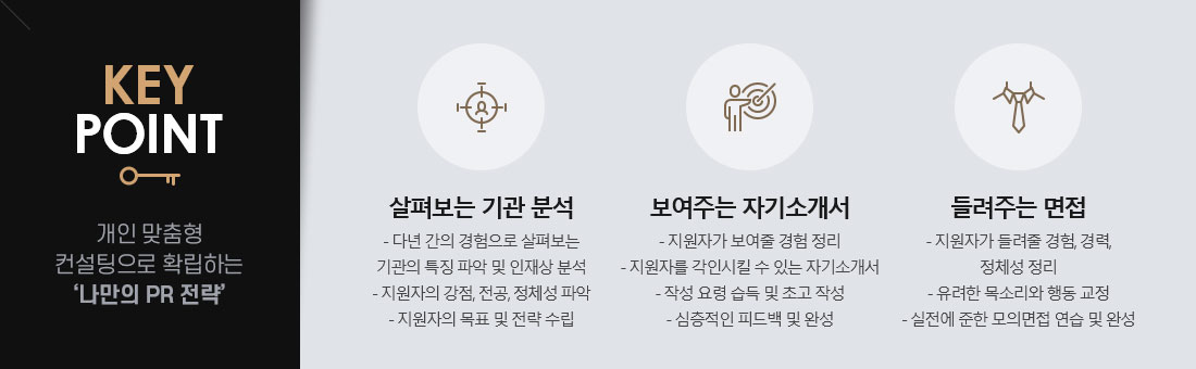 keypoint:개인 맞춤형 컨설팅으로 확립하는 나만의 PR 전략